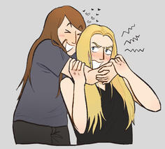 2 rendered halfbodies